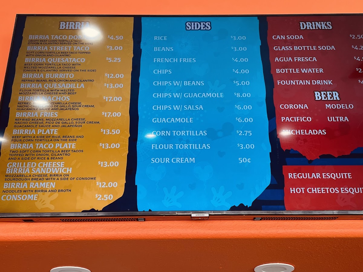 Taco Land Menu - Image 4