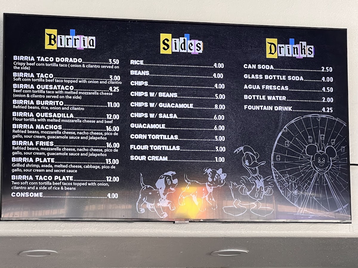 Taco Land Menu - Image 5